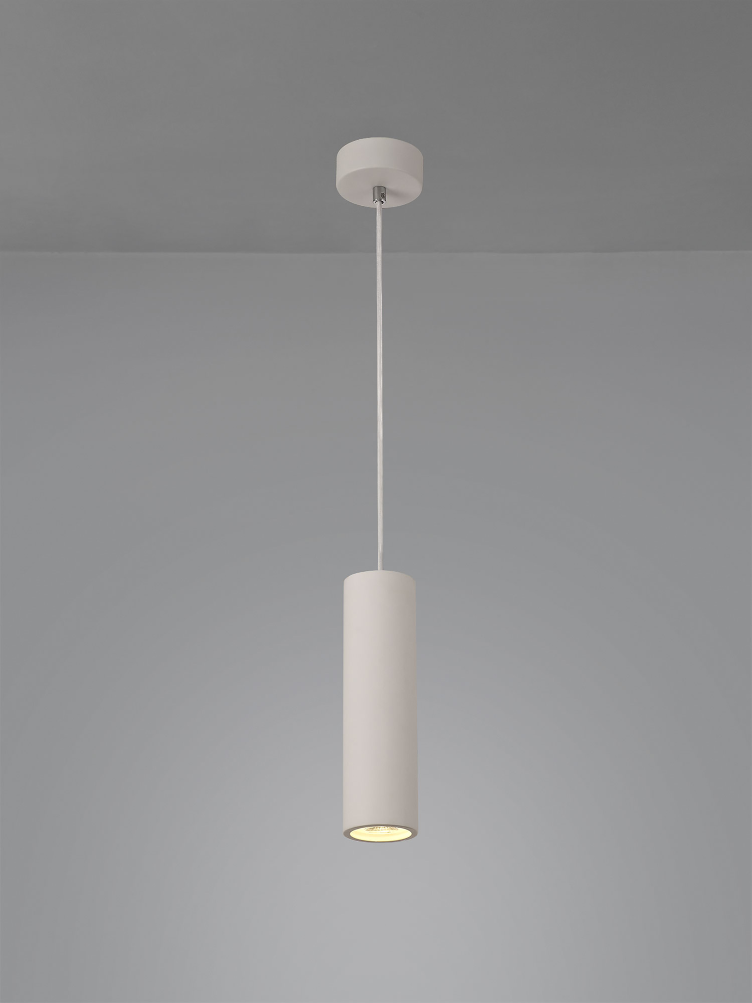 Alina Plaster Lights Deco Single Pendant